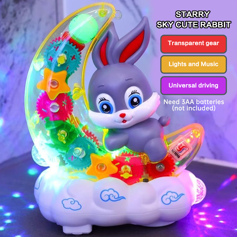 Scooter Electric - Электрический игрушечный самокат Moon Rabbit с
