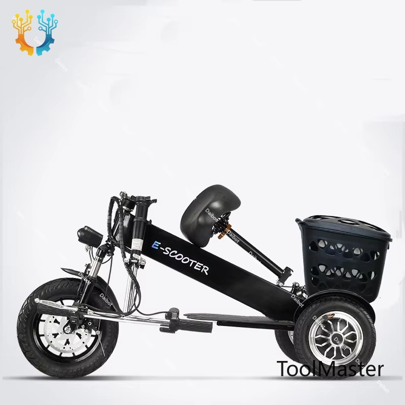 Electric Scooter Adults - 【2026】Трехколесный двухместный складной электрический скутер для