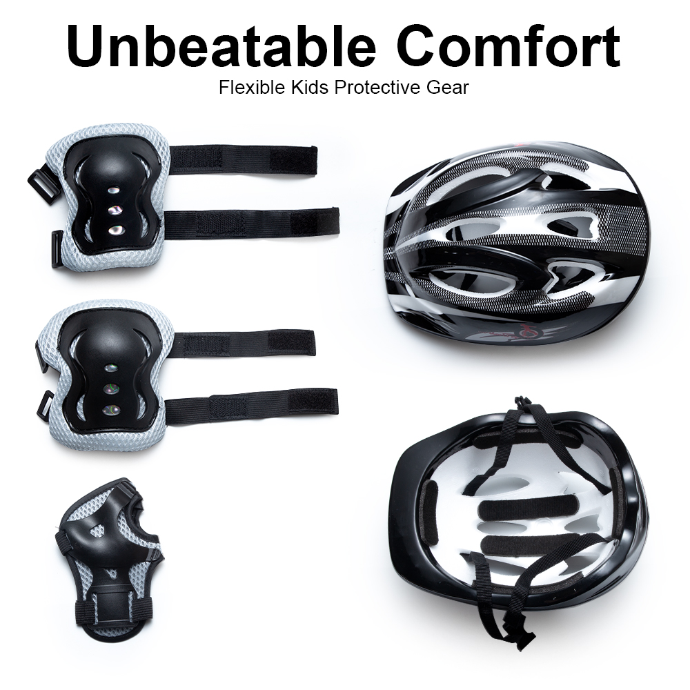Детский регулируемый защитный  – обзор и цена Scooter Helmet Set