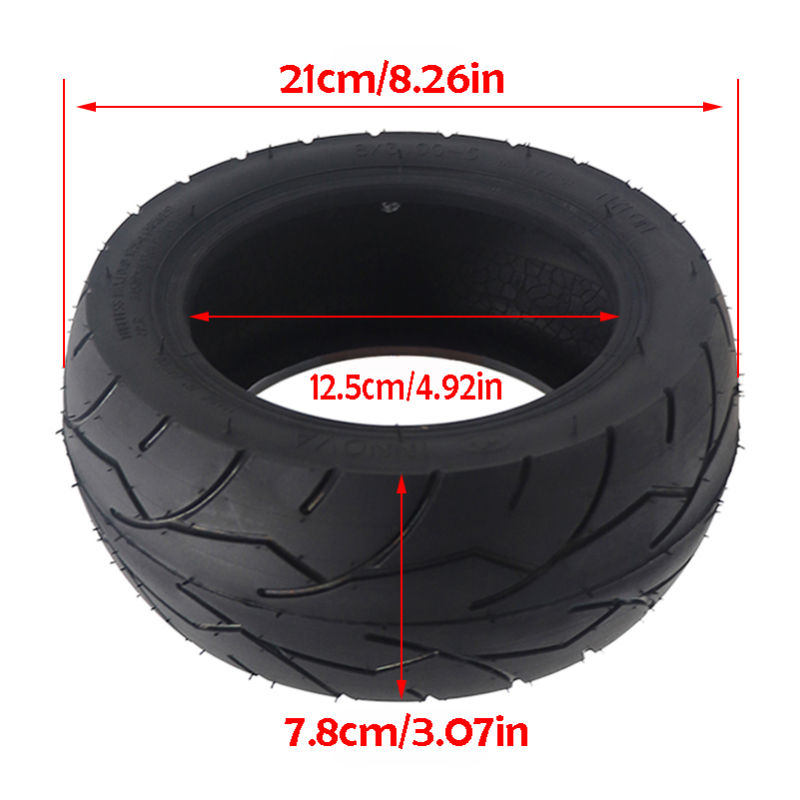 Бескамерная шина 8x3.00-5 для  – обзор и цена Scooter Tire