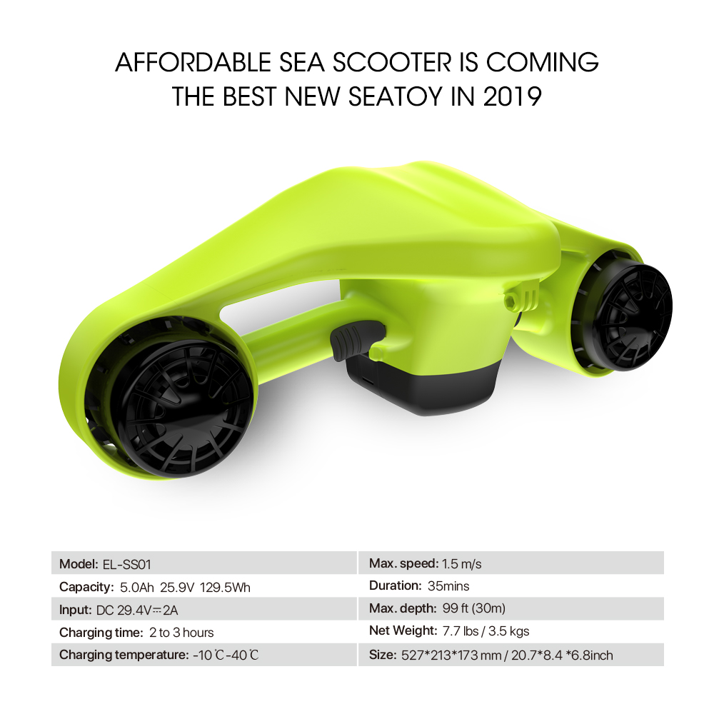 Подводный скутер Asiwo Manta д – обзор и цена Electric Scooter Adults